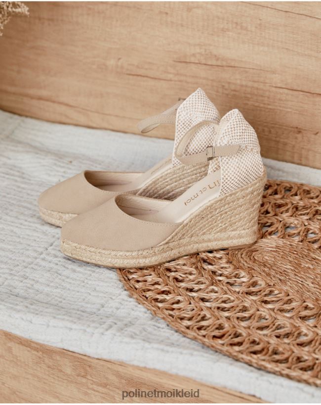 Polin et moi Espadrille-Schnalle Micaela HT8R472 Schuhwerk Stein