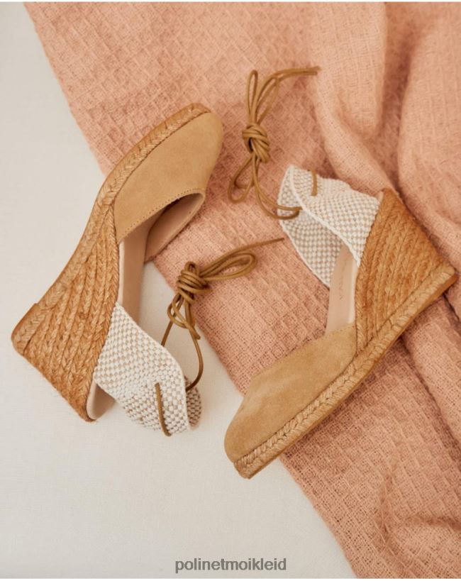 Polin et moi Espadrille-Seil Estela HT8R448 Schuhwerk Kamel