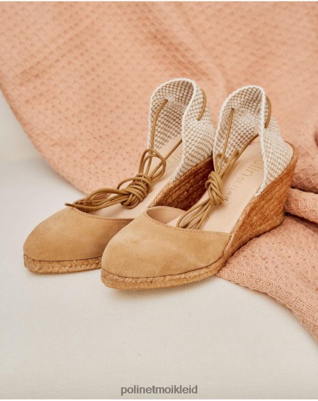 Polin et moi Espadrille-Seil Estela HT8R448 Schuhwerk Kamel