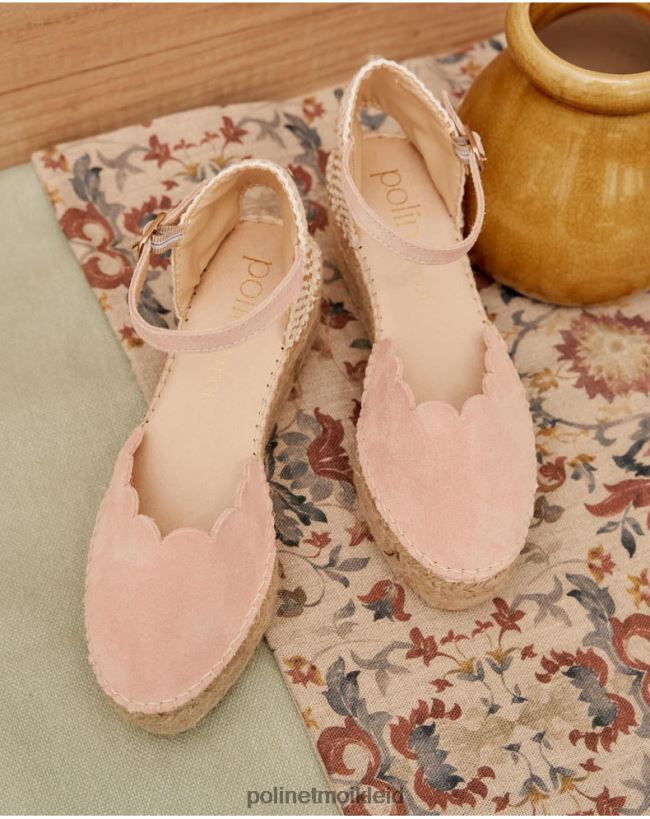 Polin et moi Espadrille-Wellen Madeleine HT8R505 Schuhwerk nackt