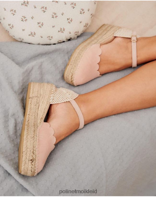 Polin et moi Espadrille-Wellen Madeleine HT8R505 Schuhwerk nackt