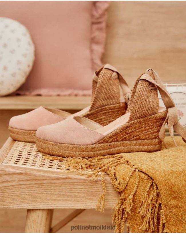 Polin et moi Espadrilles Bänder Jada HT8R446 Schuhwerk nackt