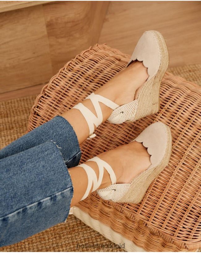 Polin et moi Espadrilles Ondas Tula HT8R504 Schuhwerk beige/creme