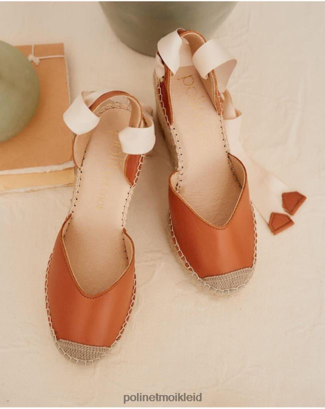 Polin et moi Herz-Espadrilles Cynthia HT8R428 Schuhwerk Leder