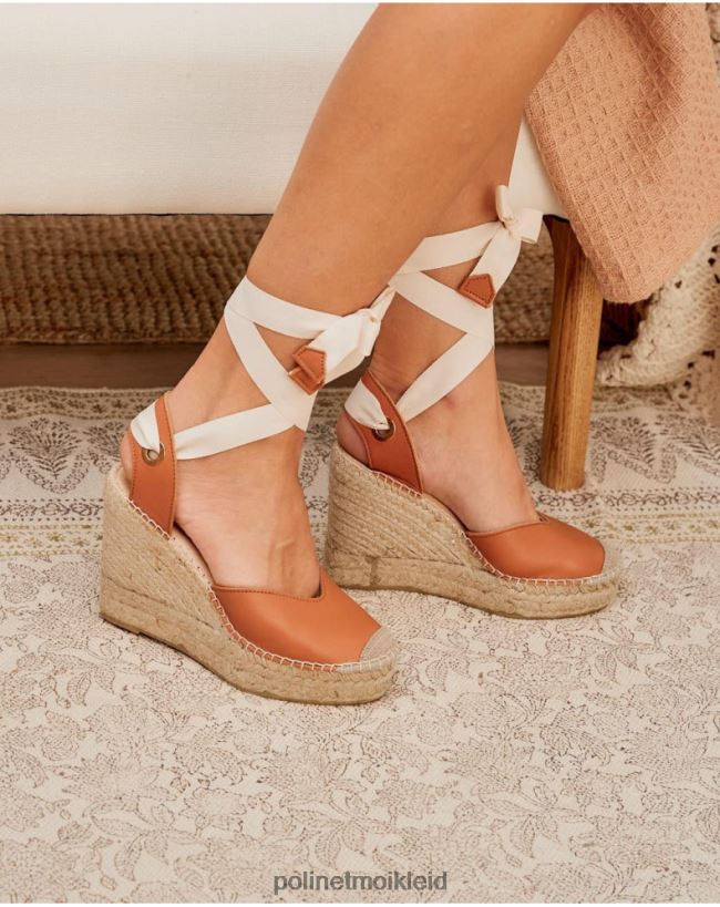 Polin et moi Herz-Espadrilles Cynthia HT8R428 Schuhwerk Leder