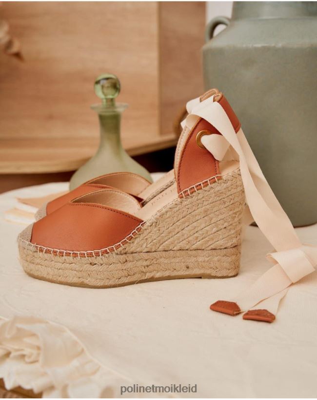 Polin et moi Herz-Espadrilles Cynthia HT8R428 Schuhwerk Leder