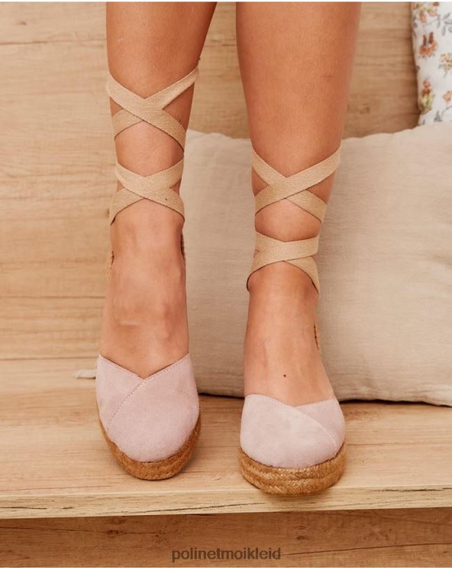 Polin et moi Kreuz-Espadrille Mariela HT8R454 Schuhwerk Malve