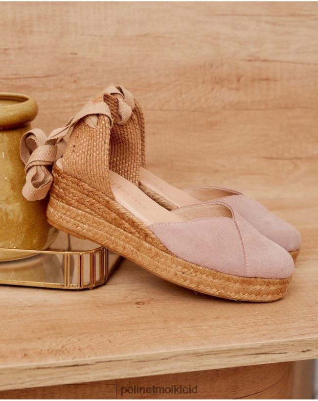 Polin et moi Kreuz-Espadrille Mariela HT8R454 Schuhwerk Malve