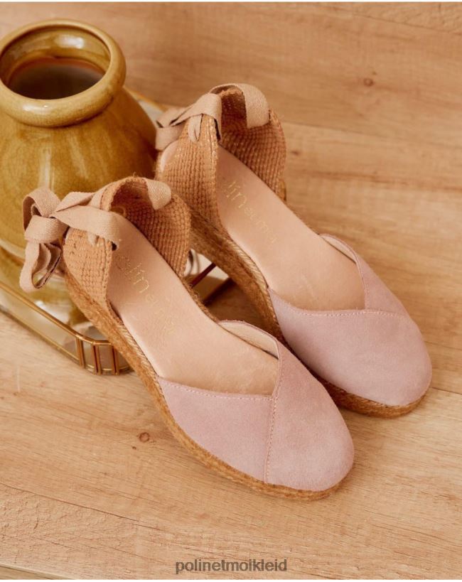 Polin et moi Kreuz-Espadrille Mariela HT8R454 Schuhwerk Malve