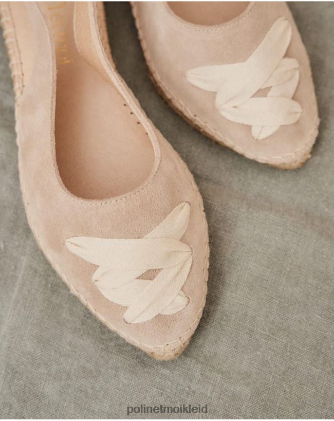 Polin et moi Mallory Cross Espadrille HT8R409 Schuhwerk Sand