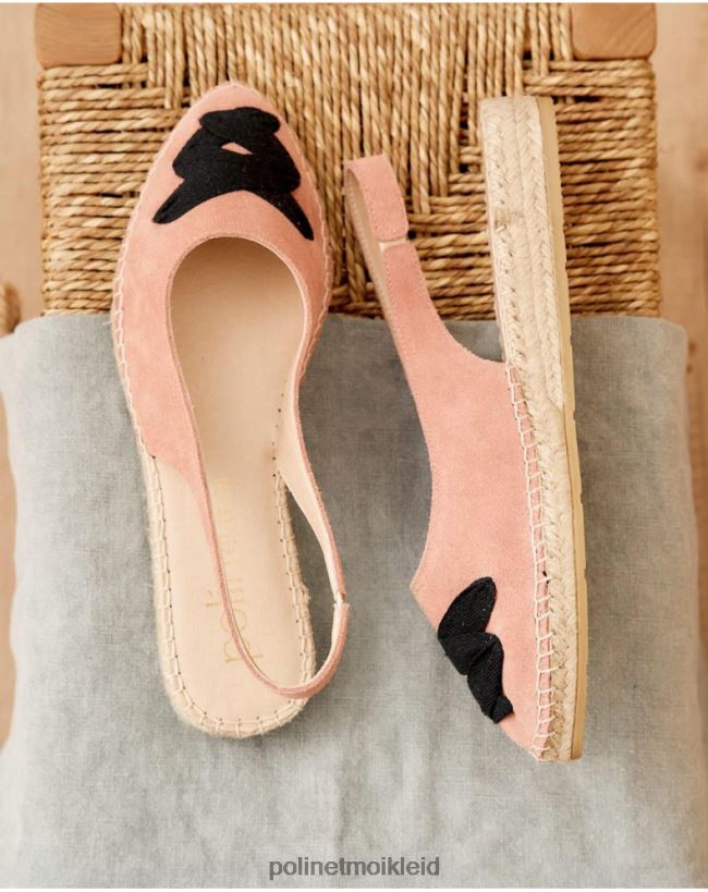 Polin et moi Mallory Cross Espadrille HT8R426 Schuhwerk Rose