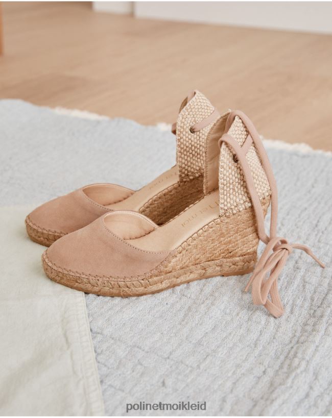 Polin et moi runde espadrille ellen HT8R447 Schuhwerk nackt