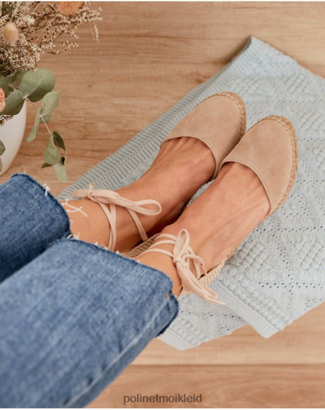 Polin et moi runde espadrille ellen HT8R447 Schuhwerk nackt