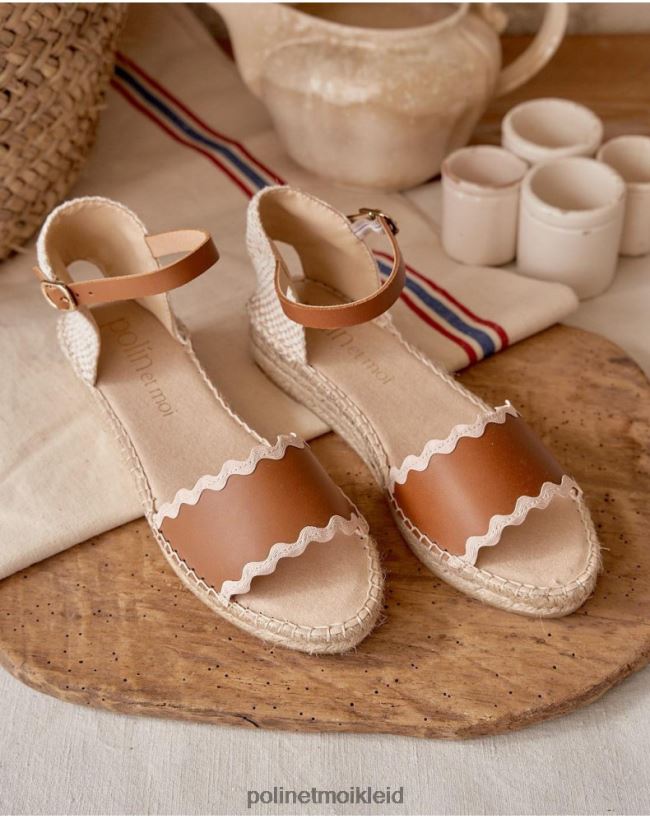 Polin et moi Sandale Ondas Anika HT8R455 Schuhwerk Leder