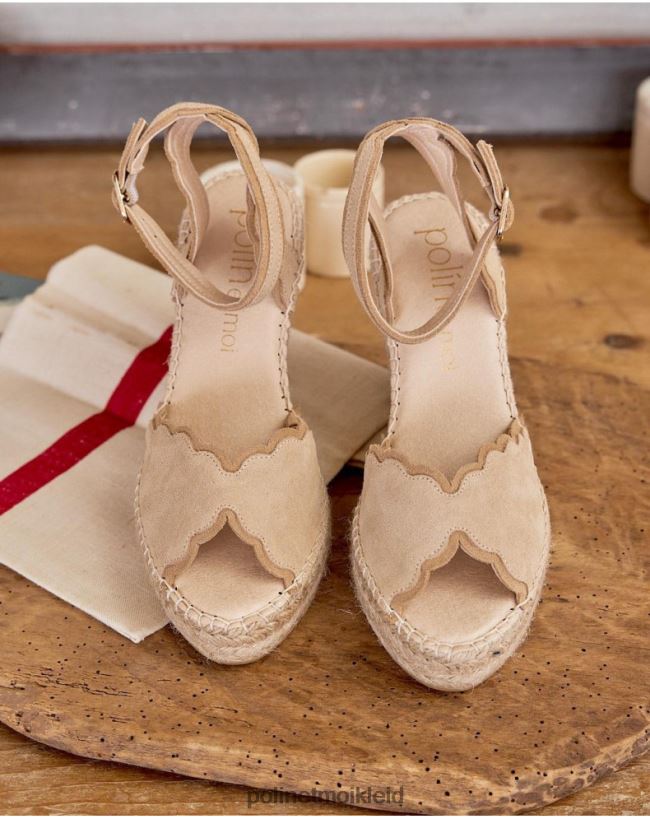 Polin et moi Sandale Ondas Anoushka HT8R415 Schuhwerk Sand