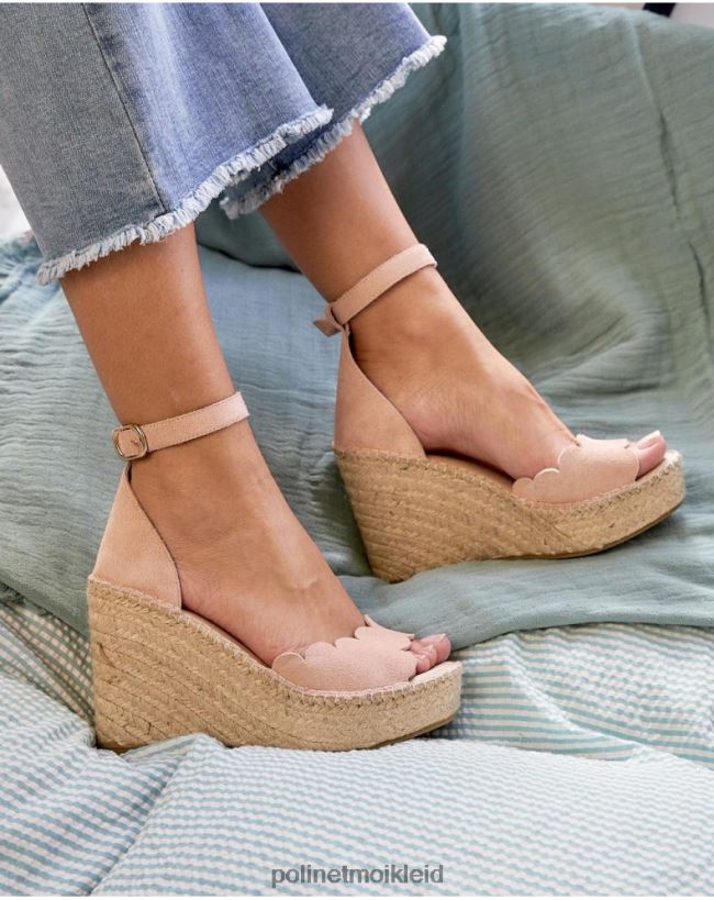 Polin et moi Sandale Ondas Azahara HT8R443 Schuhwerk Rose