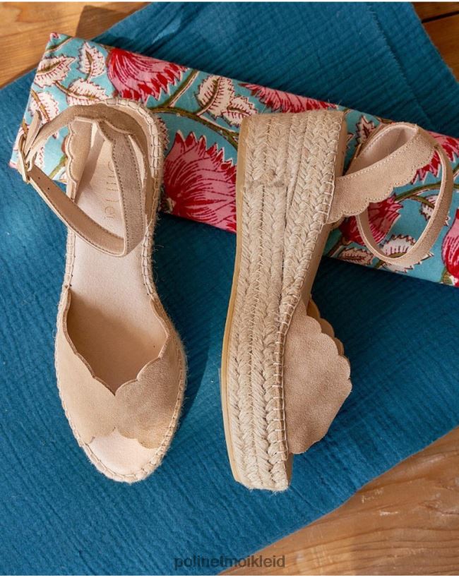 Polin et moi Sandale Ondas Maissa HT8R420 Schuhwerk Taupe