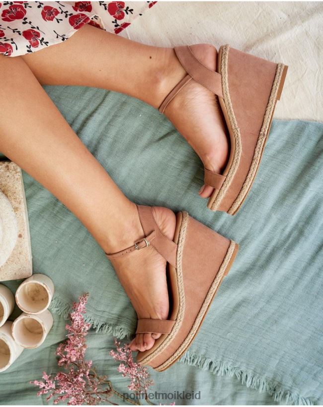 Polin et moi Sandale mit Hinga-Futter HT8R437 Schuhwerk Rose