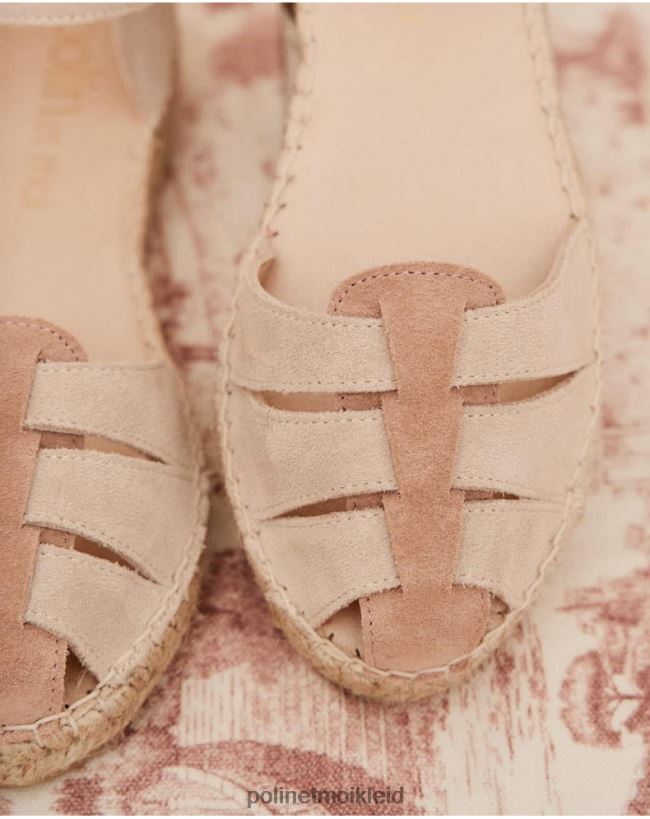 Polin et moi Krabbenfresser-Wildleder-Minerva HT8R424 Schuhwerk nackt