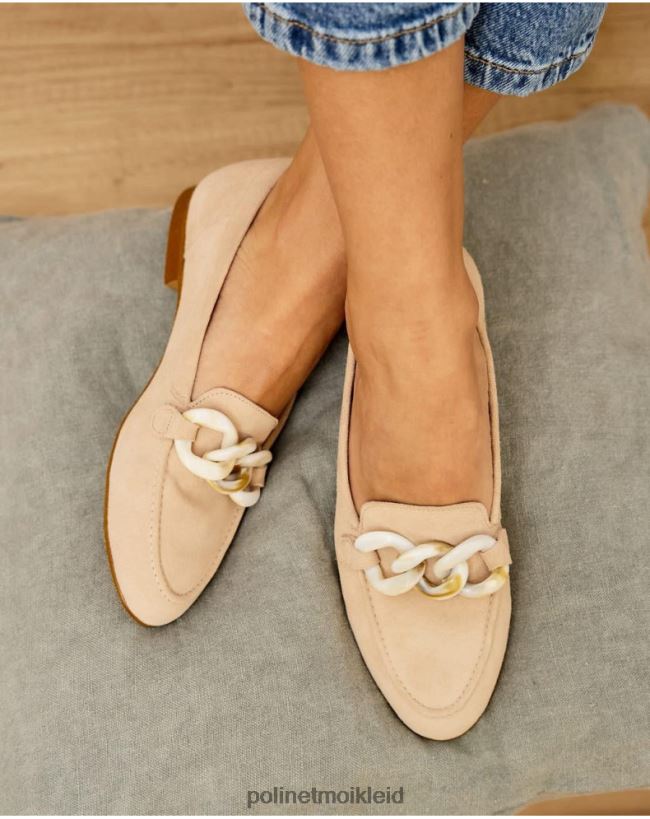Polin et moi Mokassin Cadena Agustina HT8R502 Schuhwerk nackt