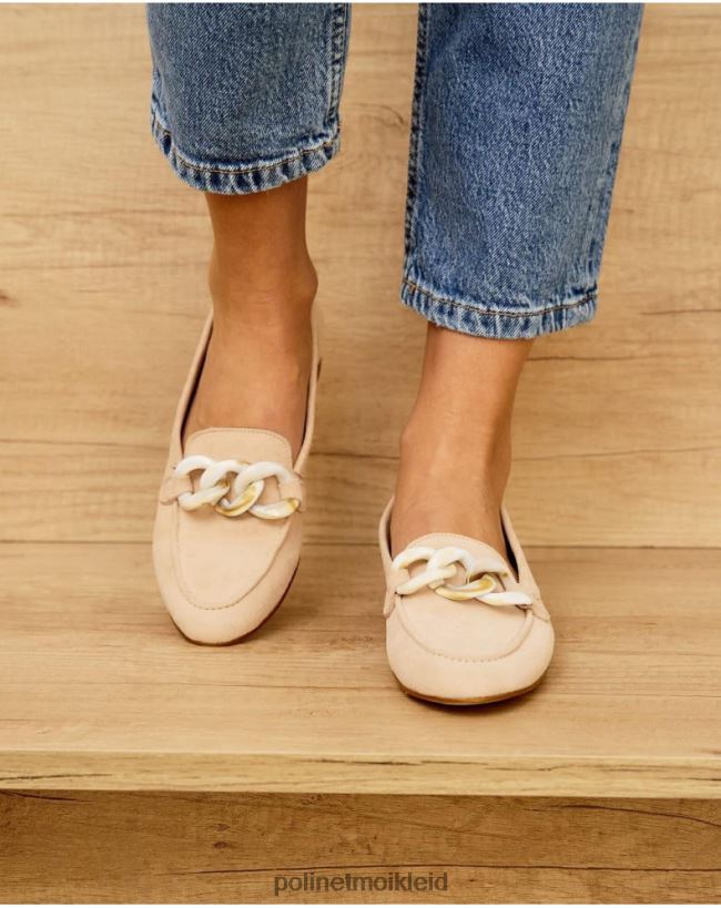 Polin et moi Mokassin Cadena Agustina HT8R502 Schuhwerk nackt