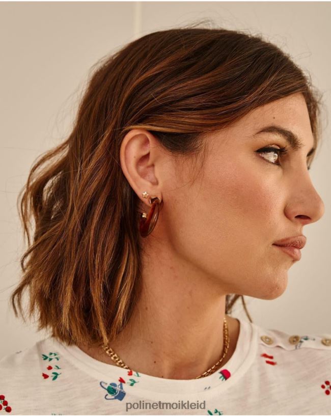 Polin et moi Ohrring Carey Luba HT8R391 Zubehör Kamel