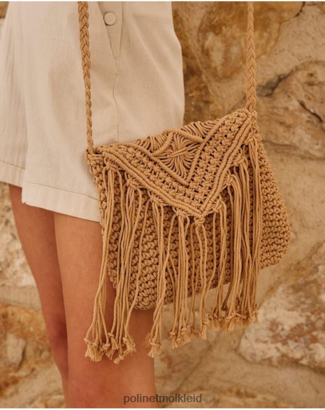 Polin et moi Flucha-Umhängetasche HT8R392 Zubehör Beige