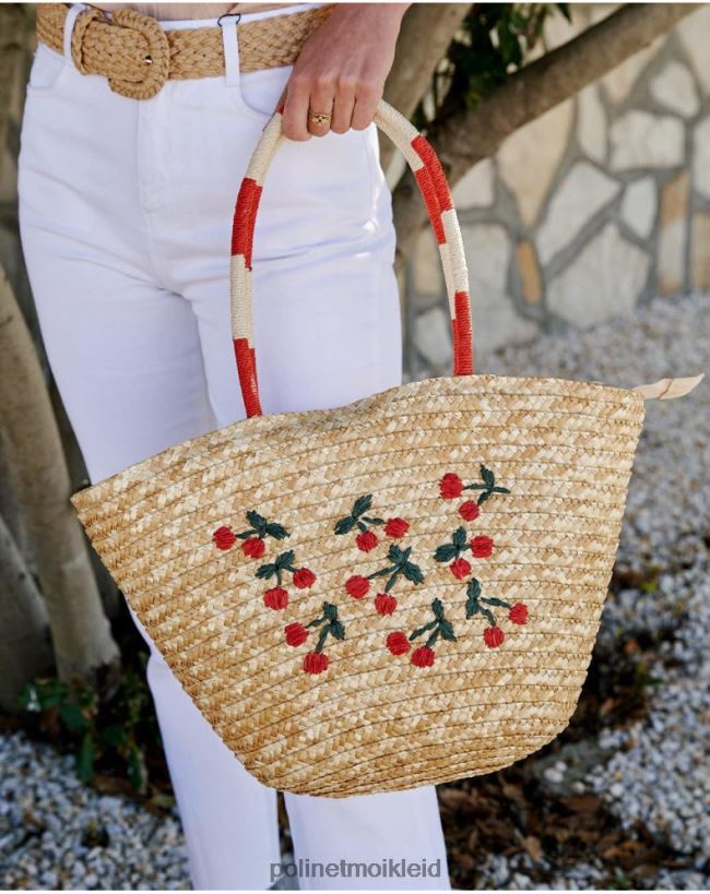 Polin et moi Kia runde Tasche HT8R398 Zubehör Kirsche